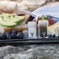 Oryx Salt & Pepper Travel Shakers - Single Set